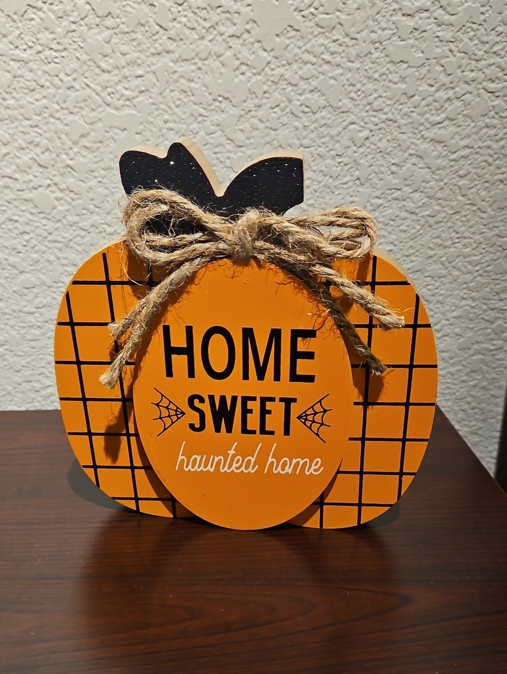 Halloween Home Decor - Pumpkin Home Sweet Haunted Home